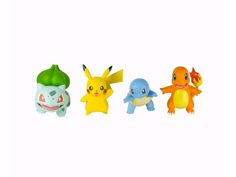 Pokémon Scultura Extra Small - Set da 4