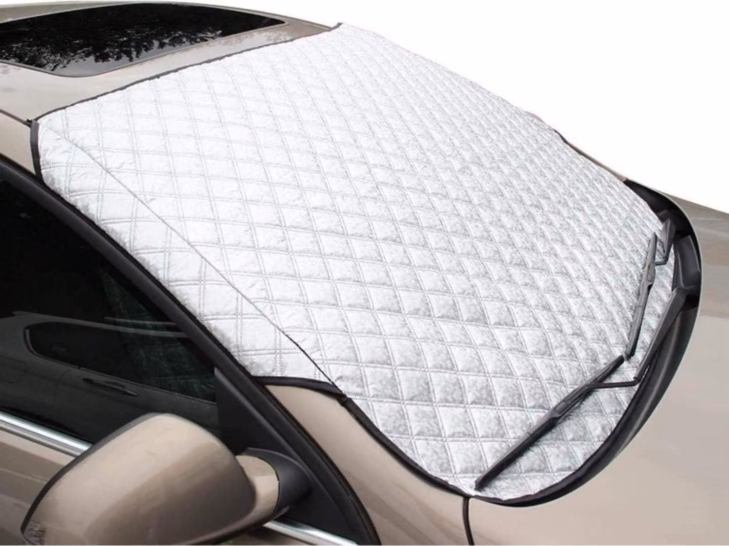 Copertura del parabrezza dell'auto - copertura protettiva neve ghiaccio gelo polvere resistente all'acqua protezione UV