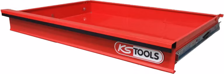 KS TOOLS Cassetto con logo e guida a sfere per attacco P10TC, 568x398x65 mm - 873.0004-R004P