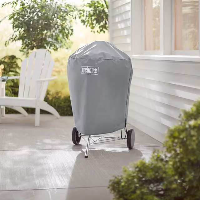 Copertura per barbecue a carbonella Weber Grigio L: 88,9 cm, P: 58,4 cm, H: 52 cm – 2