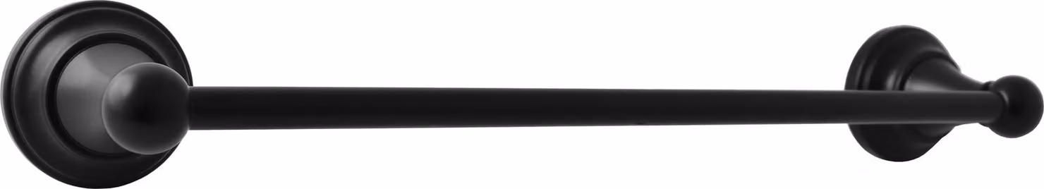 MORAVA RETRO - Accessorio per il bagno Porta asciugamani 550, 5 mm, Nero - opaco MKA0701/55CMAT, RAV Slezák
