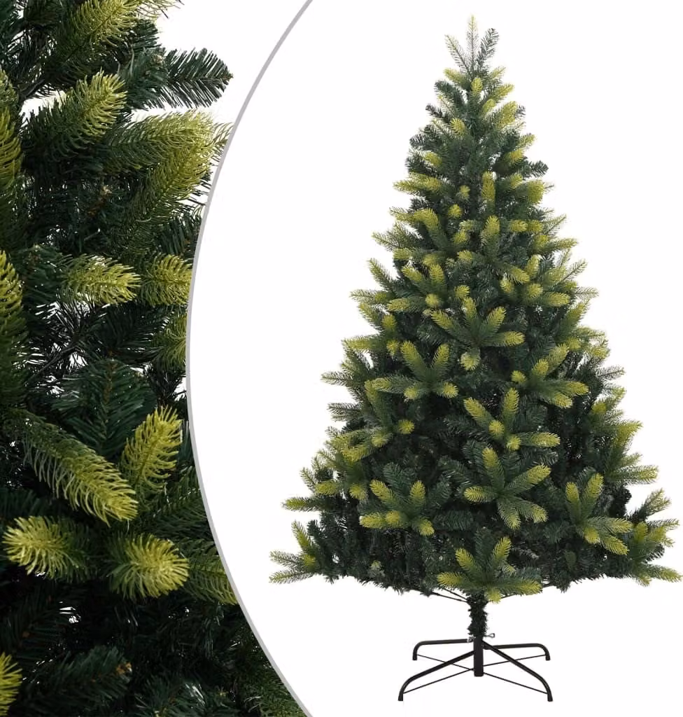 Maison Exclusive - Albero di Natale artificiale pieghevole con supporto, altezza 150 cm