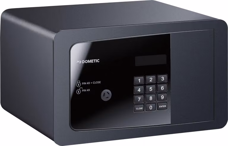 Cassaforte per hotel Dometic ProSafe MD283 - cassaforte per hotel, cassaforte per mobili con serratura a combinazione, antracite