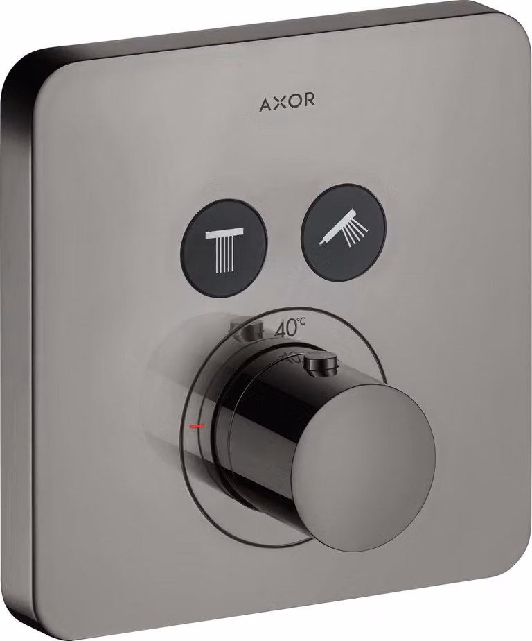 hansgrohe AXOR Starck ShowerSelect Soft Thermostat encastré pour 2 consommateurs, 36707330, 36707330
