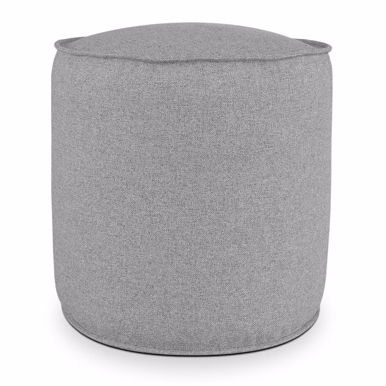 Pouf Rotondo da Interno & Esterno Piuma S Grigio scuro