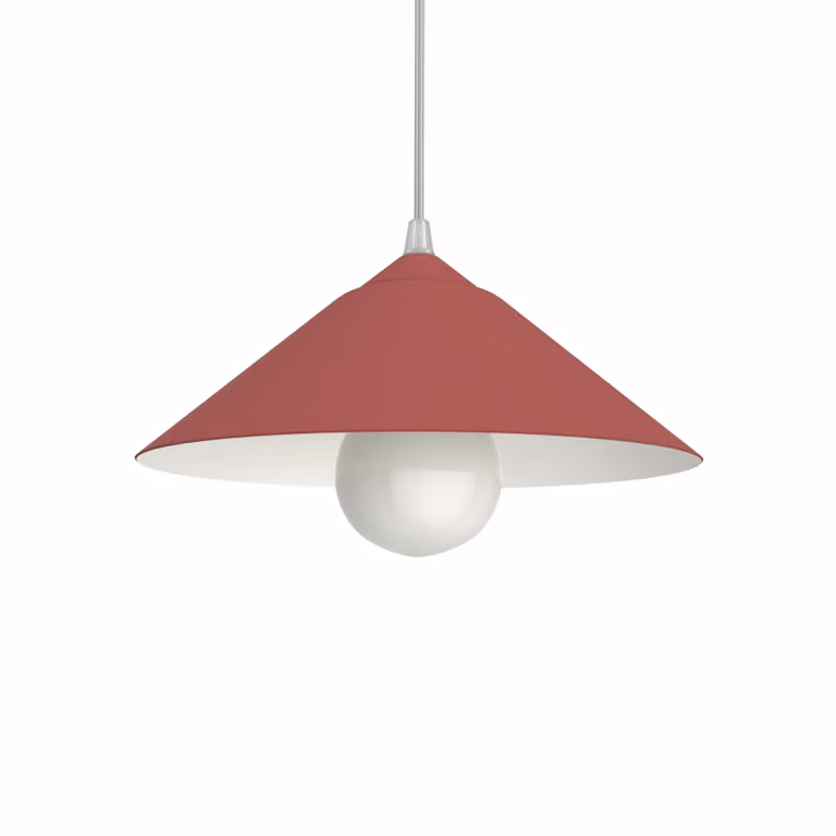 Lampada A Sospensione Chapeau Bicolore