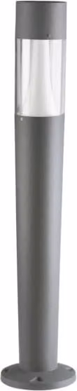 Kanlux INVO TR 29177 Lampada da giardino a paletto moderna bianca con attacco GU10 e protezione IP54, Altezza: 107 cm