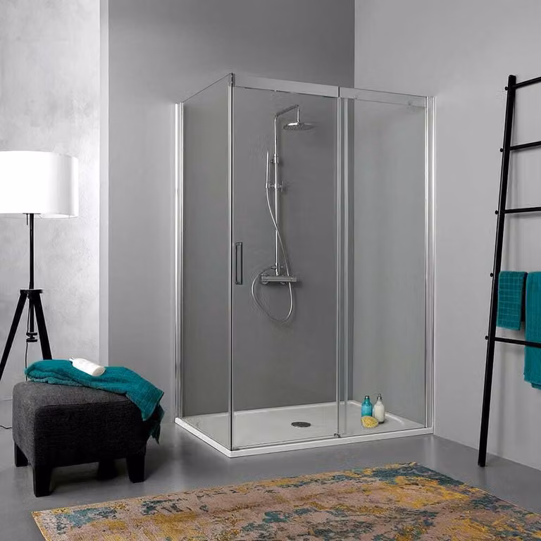 Box doccia 70x130 apertura scorrevole cristallo trasparente 190 h | Dream