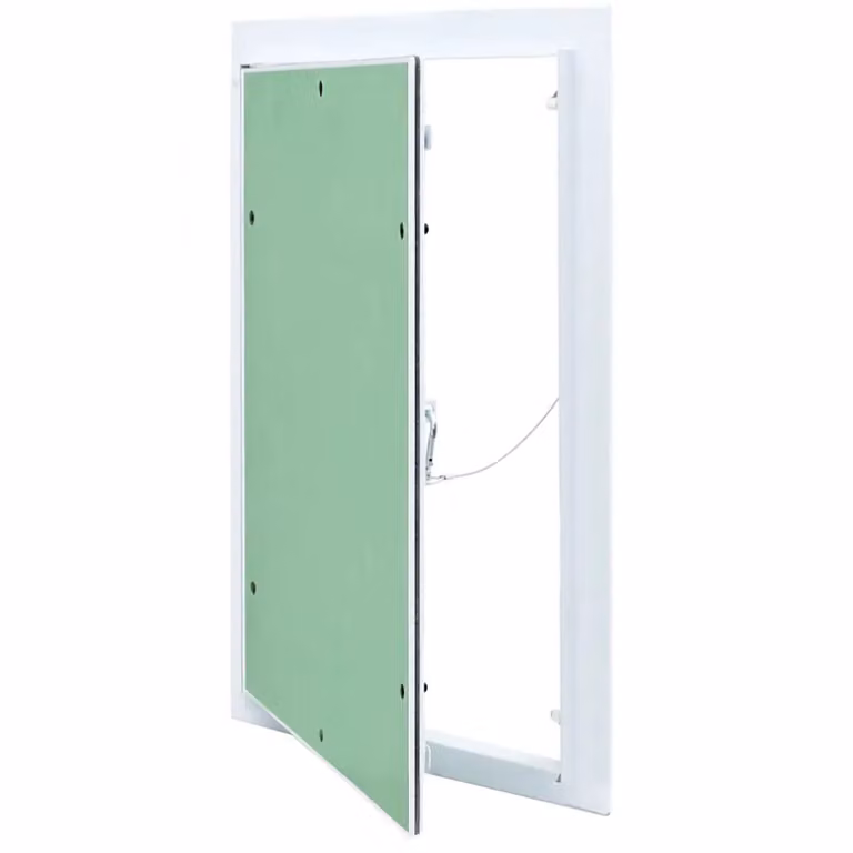 vidaXL Pannello di Accesso in Alluminio Verde e Argento L: 30 cm, H: 45 cm