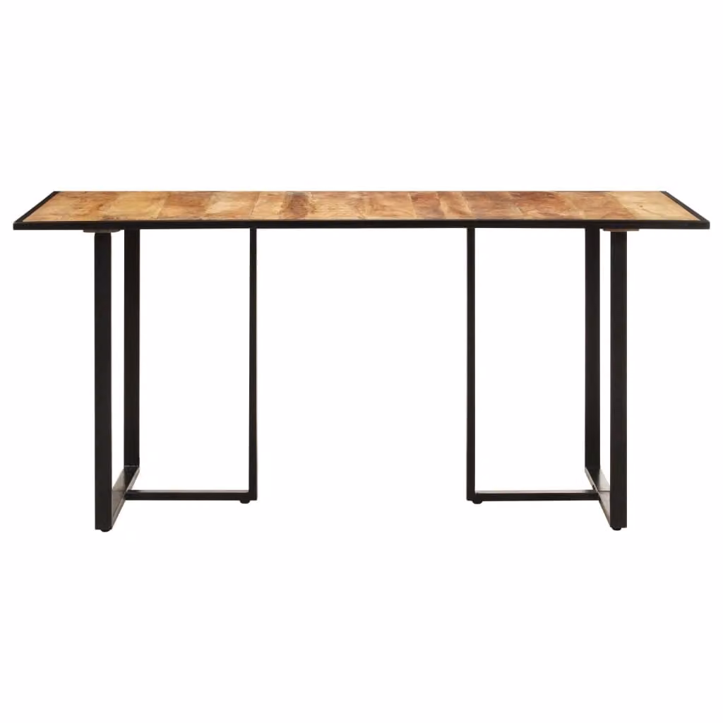Tavolo da Pranzo 200 cm in Legno di Mango Grezzo