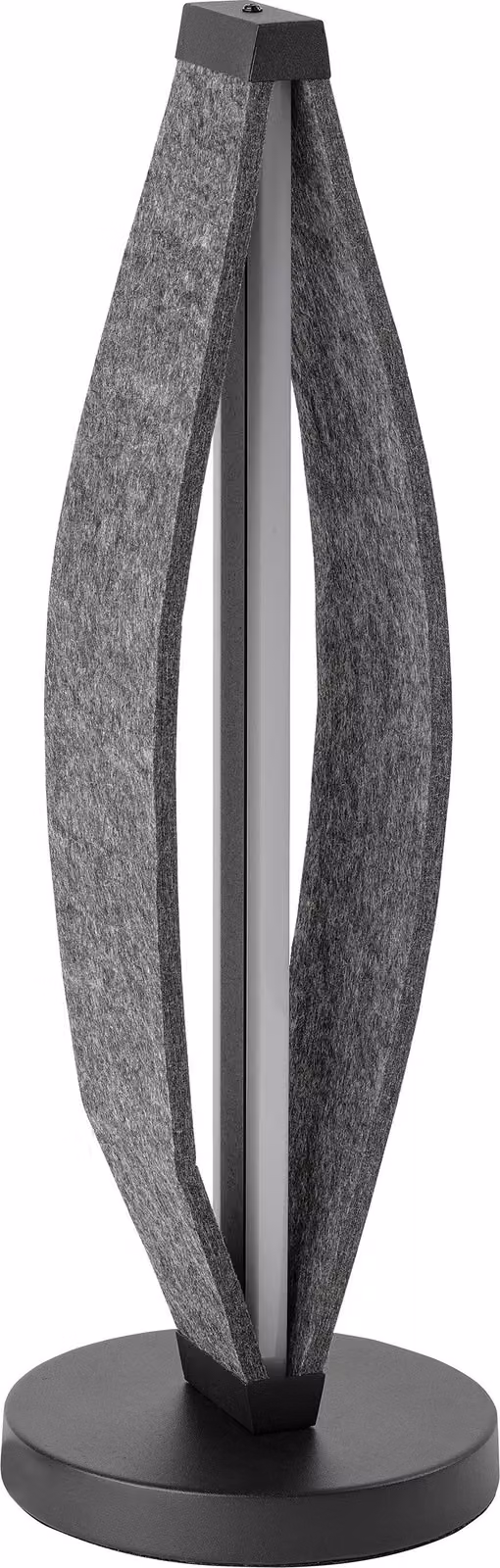 Decor Tavolo in feltro piatto 13W 830 Grigio scuro