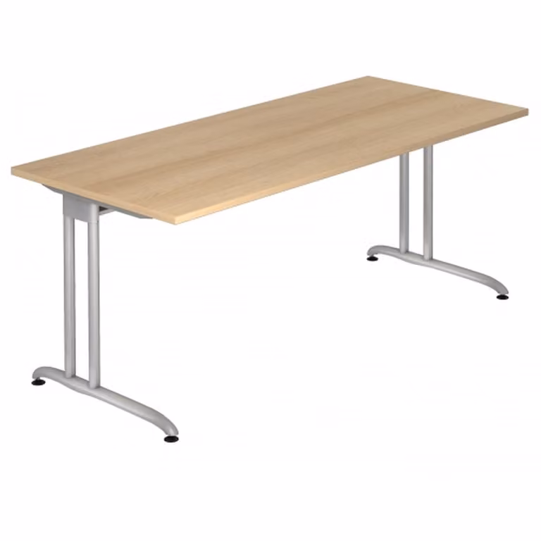 HAMMERBACHER BS19 Schreibtisch eiche rechteckig