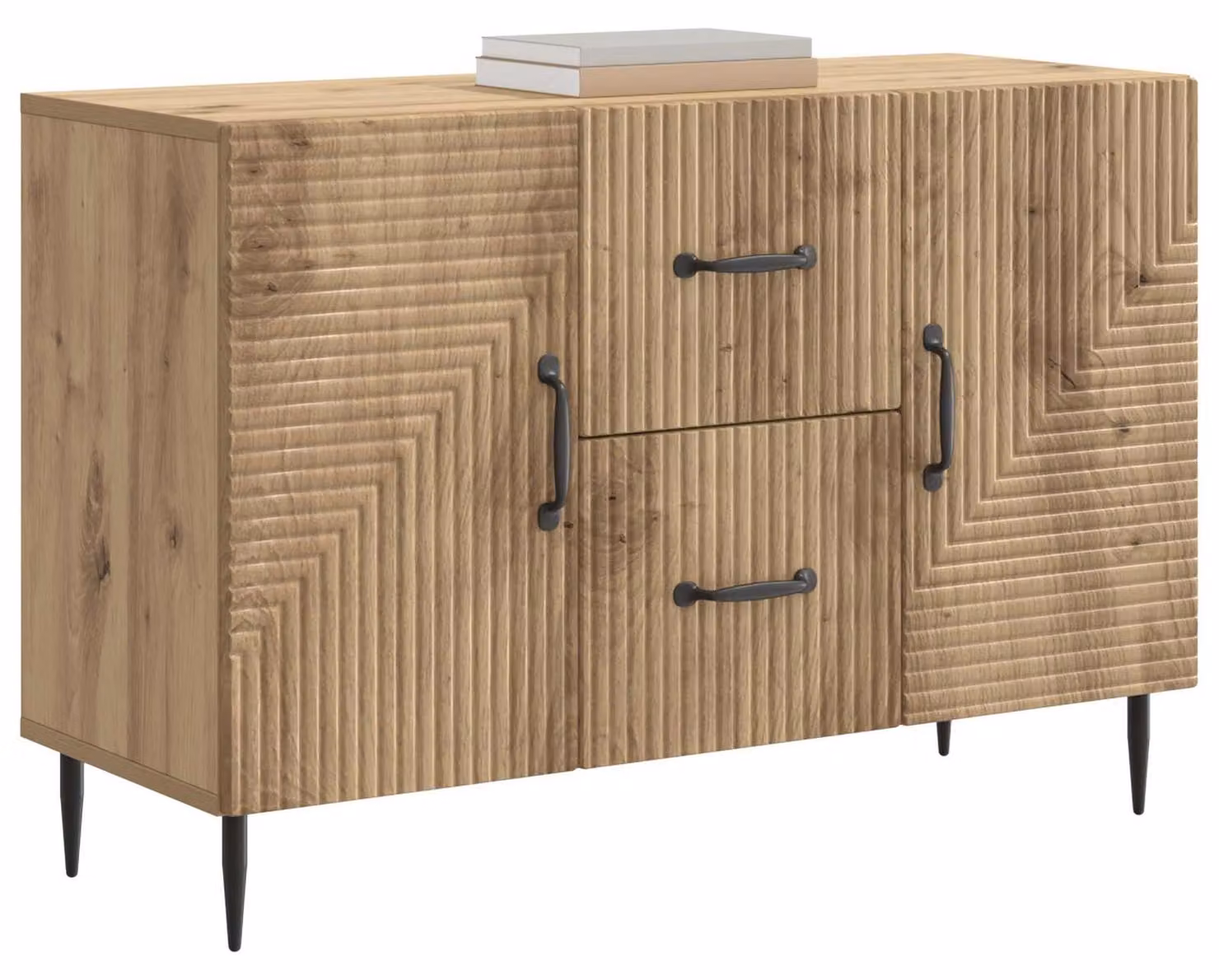 Credenza con cassetto Rovere Artigianale 89 x 34,5 x 60 cm