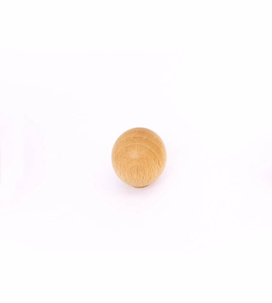 Pomolo sfera naturale diametro 25 mm