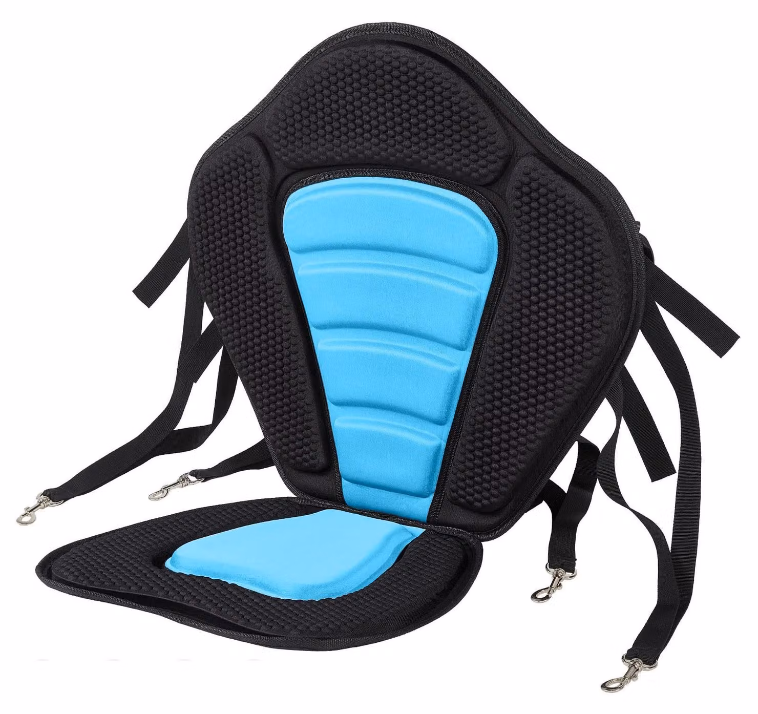 Sedia da kayak, sedile imbottito per canoa con schienale regolabile, ideale per kayak e pesca