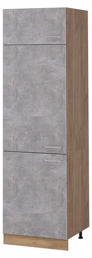 Mobile cucina dispensa Vicco R-Line Calcestruzzo/Rovere dorato 60 cm, Model 63203