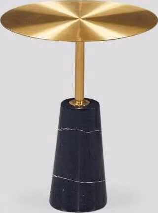 Designer Goldener Beistelltisch Luxus Kaffeetisch Wohnzimmer Couchtisch