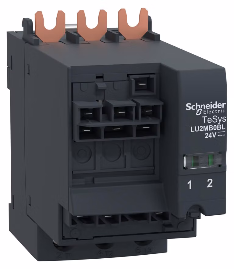 Blocco di inversione Schneider Electric 32A 24VDC LU2MB0BL