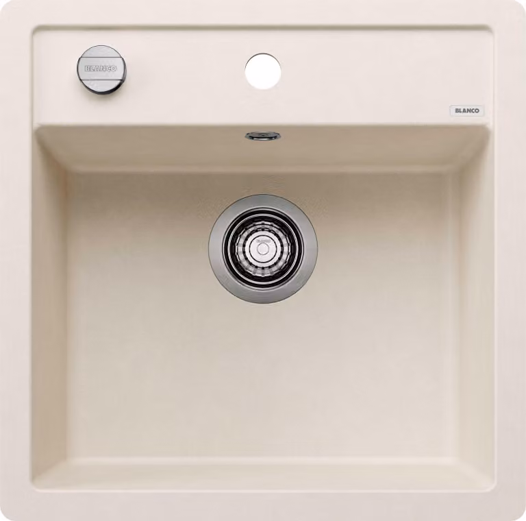 Blanco DALAGO 5-F lavello 505 x 500 mm bianco morbido 527062