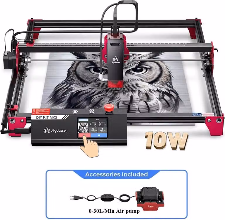Taglierina laser CNC, alta velocità, touch screen, C, 10W