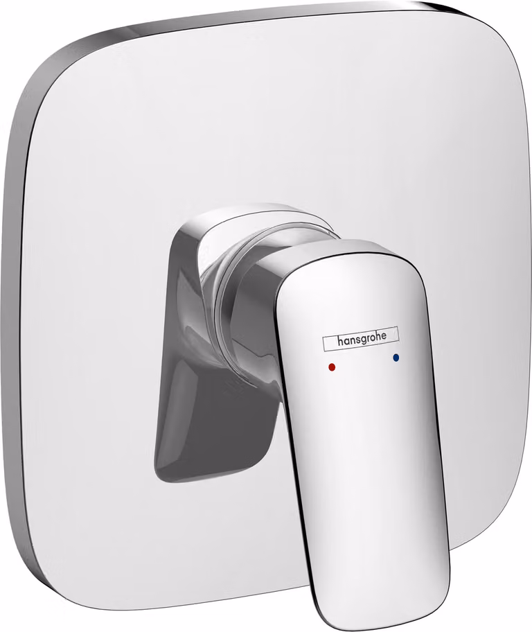 Miscelatore doccia da incasso hansgrohe Logis cromato, 1 pezzo.