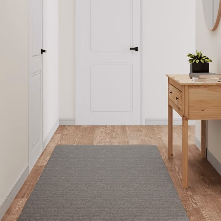 Tappeto a corsia vidaXL Grigio, Lavabile, L 80 cm x P 180 cm