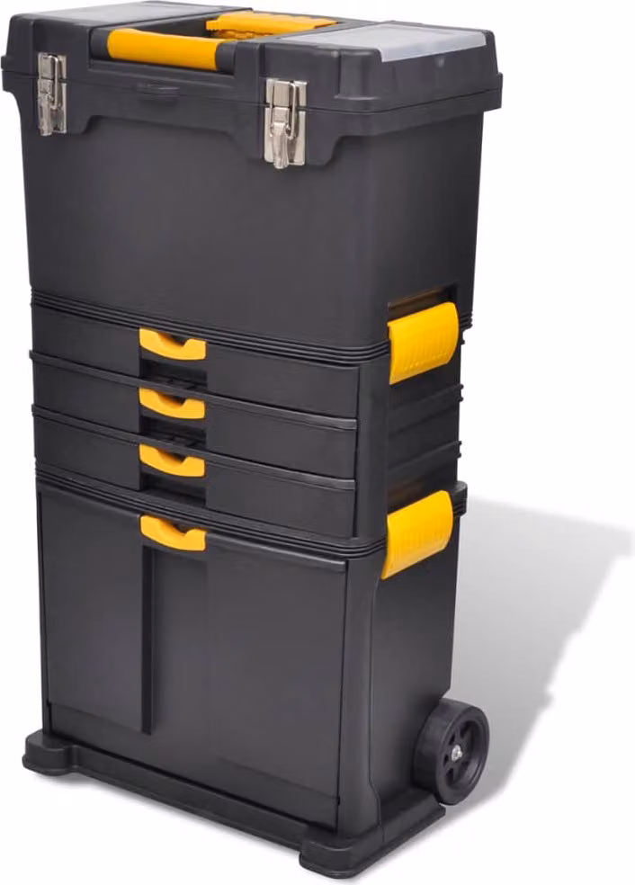 The Living Store Carrello porta attrezzi con ruote