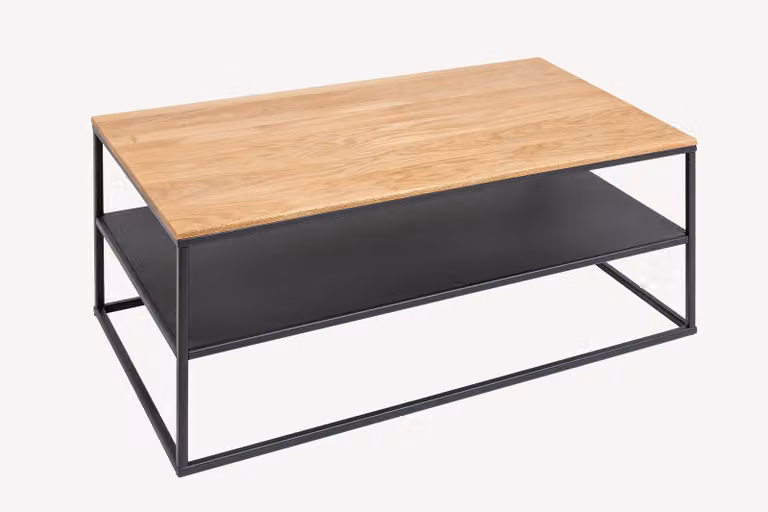 Tavolino da caffè, 95 cm, struttura in metallo, design moderno, ideale per il soggiorno. ACQUISTA ORA