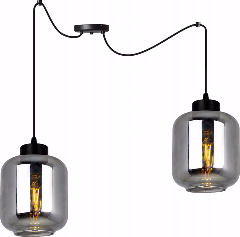 Moderna Ed Elegante Lampada A Sospensione Con Paralume In Vetro