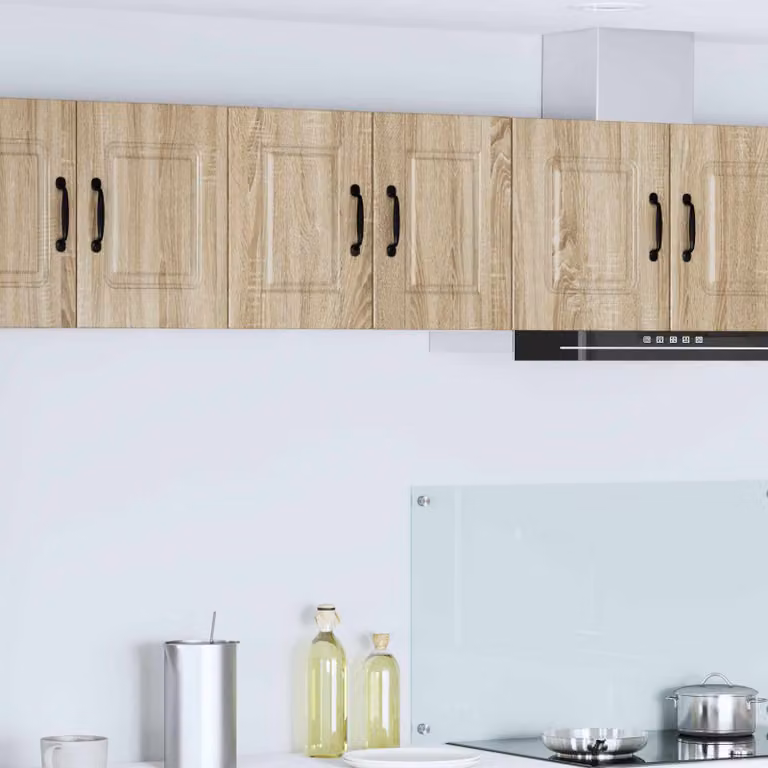 Armadietto a muro da cucina vidaXL PORTO Rovere Sonoma marrone L: 30 cm, P: 31 cm, H: 40 cm
