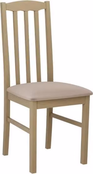Sedia da pranzo imbottita EDON 12 - rovere sonoma / beige
