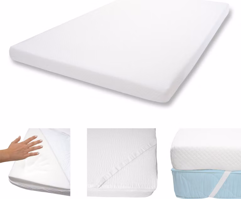 10cm memory foam materasso topper HWC-E63, topper materasso topper materasso protettore ~ 140x200cm visco foam