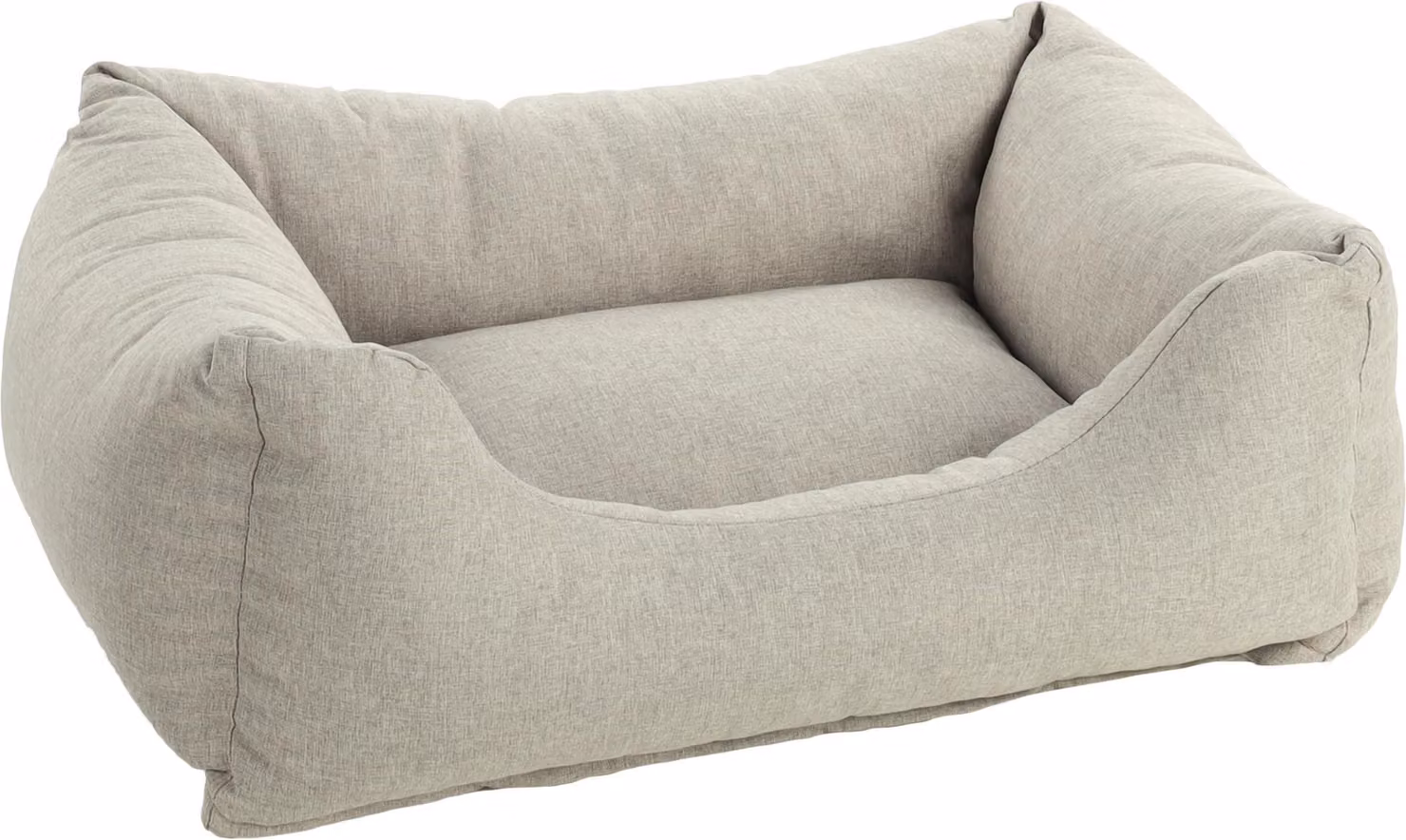 Lettino per cani Flamingo Geneve rettangolare beige, dimensioni: 65 x 50 x 20 cm
