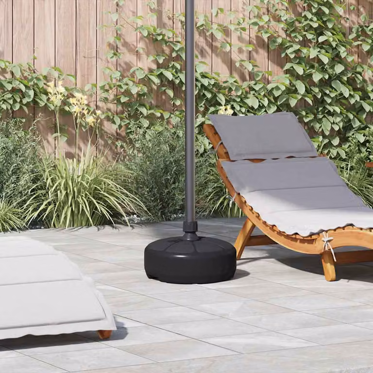 Maison Exclusive - Supporto per ombrellone sabbia/acqua 15 L nero