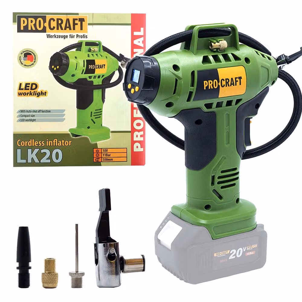 Compressore Procraft LK20 Accu (senza batteria e caricatore)