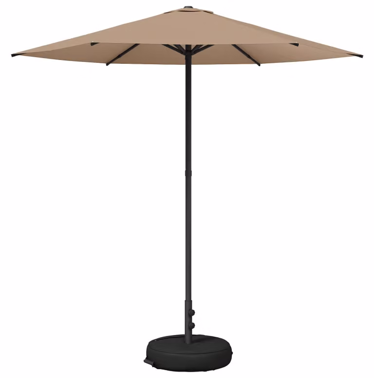 Ombrello da giardino 230 x 230 cm Poliestere Rettangolare