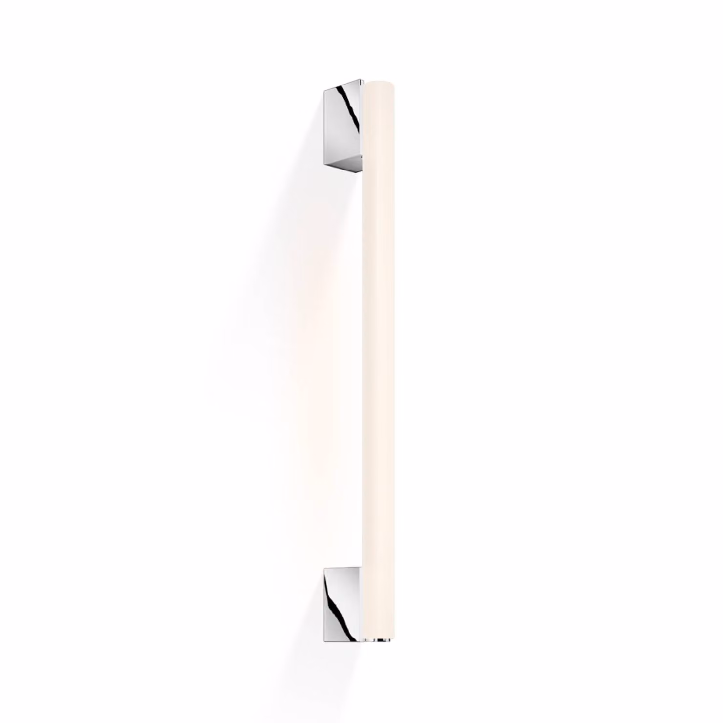 Decor Walther Applique da parete Omega 20, dimmerabile, Cromo / Argento, Camera da letto, Ottone, Moderno, Applique