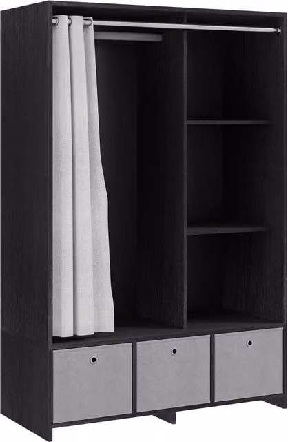Armadio con appendiabiti e ante scorrevoli ¨C Minimal ¨C 105x48x160 cm