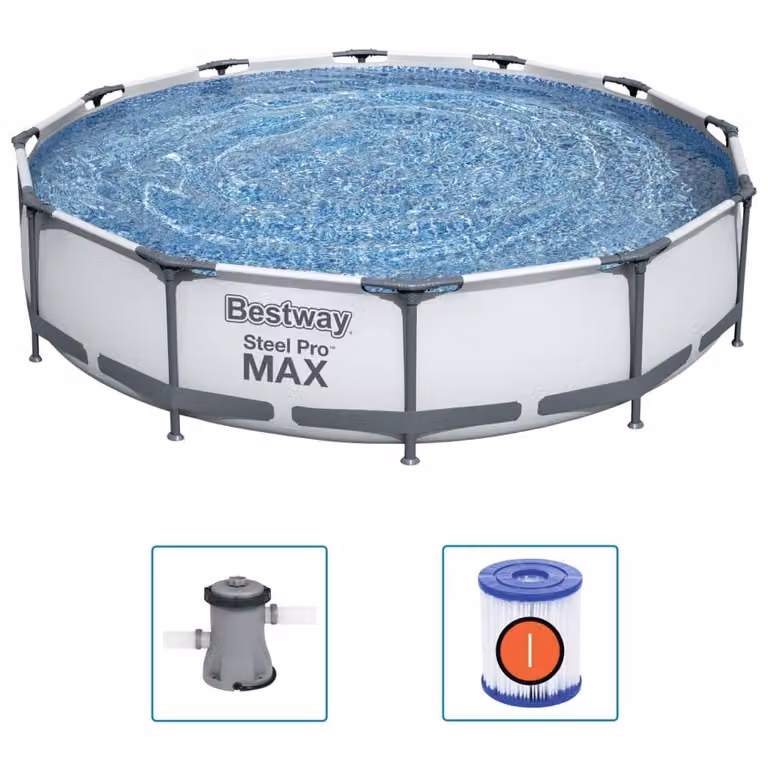 Bestway Set Piscina Steel Pro MAX 366x76 cm