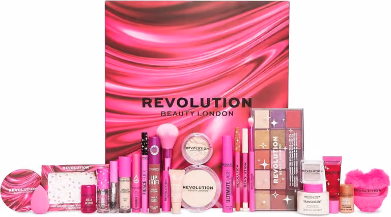 Calendario dell'Avvento di bellezza 2026, set regalo di make-up per 24 giorni