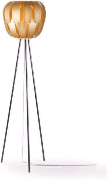 Piantana Treppiedi New Gold in Metallo Cm. 42 x 165h