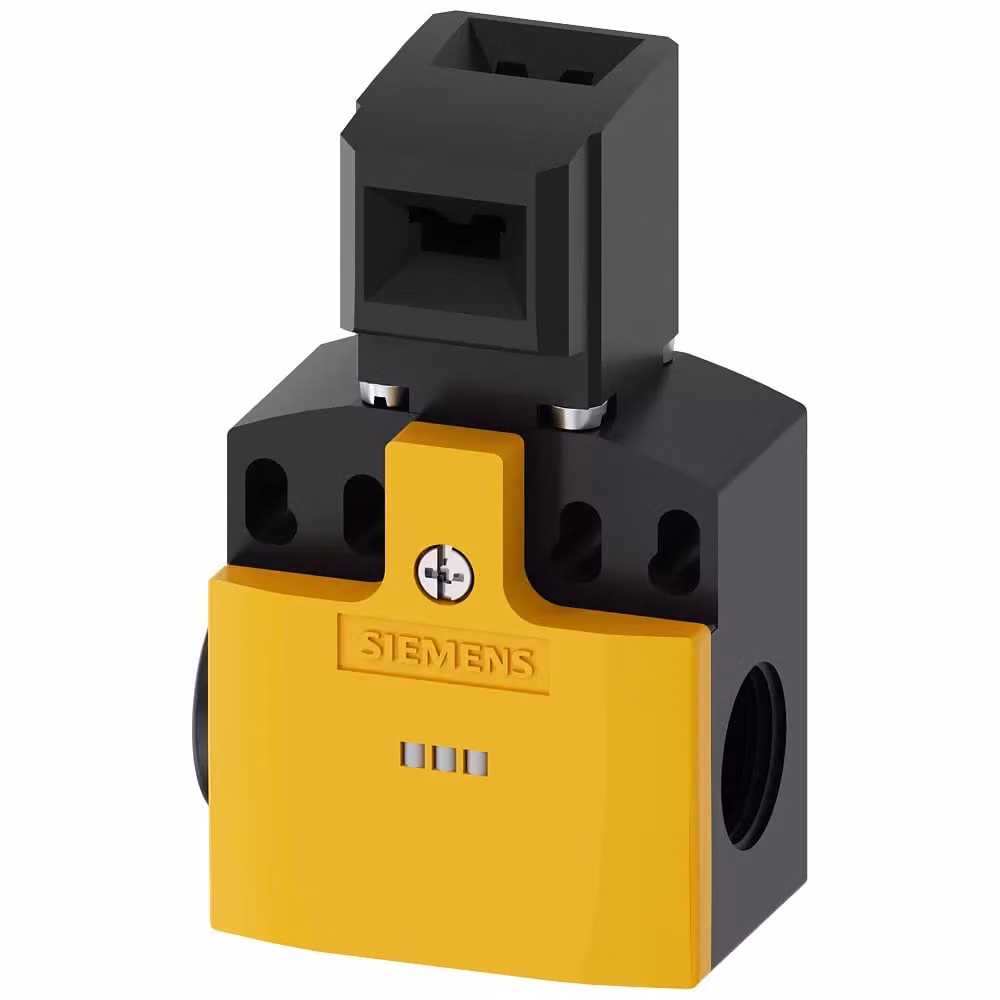 Interruttore di posizione di sicurezza Siemens con attuatore separato, custodia in plastica, 50 mm 3SE52421QV40