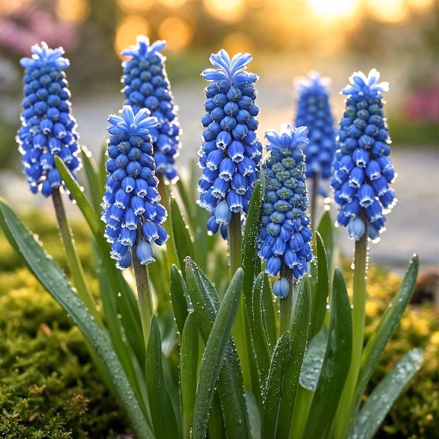 Bulbi da piantare in primavera per fiori selvatici - 3 bulbi perenni, resistenti al freddo - Collezione di piante da fiore primaverili - Piante vere provenienti dall'Olanda - Adatte per giardino, vasi e balcone (non semi, non artificiali)
