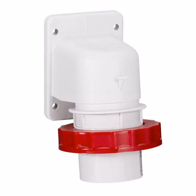 Schneider Electric - Dispositivi da incasso - Spina CEE, 16 A, 3 poli + terra, 380-415 V CA, IP67 83858