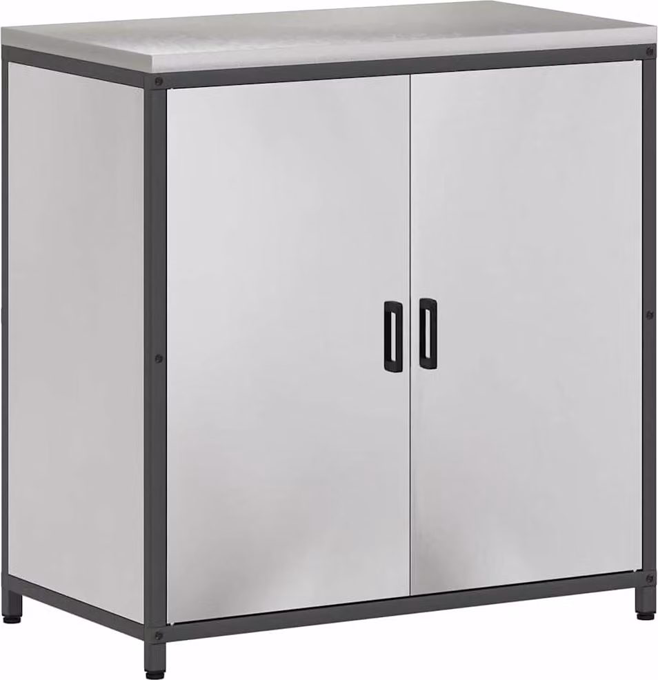 Stoccaggio in cucina HATTEM Argento 90 x 50 x 92 cm Acciaio