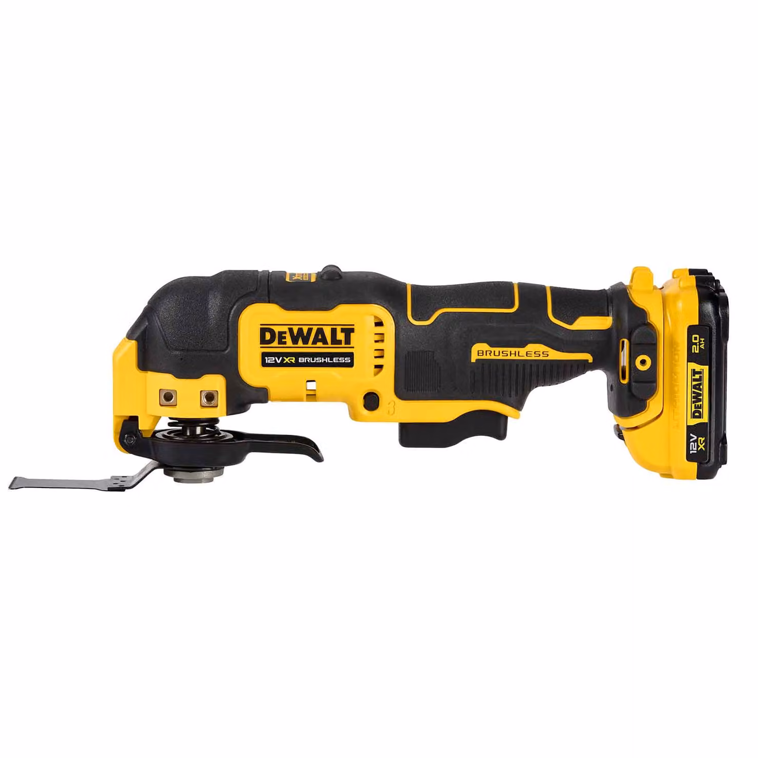 DeWALT DCS353D2-QW - Akku-Multi-Tool 12V, 2,0Ah Akku