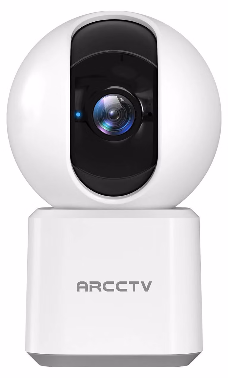 Baby monitor con telecamera - Telecamera di sorveglianza Wi-Fi con controllo panoramico e inclinazione - 3 MP - Rotazione e inclinazione a 360° - Funzione di inseguimento intelligente - Audio bidirezionale - Visione notturna a infrarossi fino a 10 metri