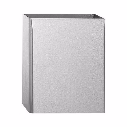 Sanela Cestino per rifiuti in acciaio inox - Cestino per rifiuti, volume 26,5 l, acciaio inox SLZN 23