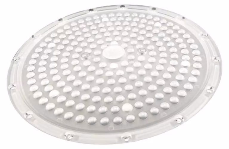 Diffusore a 60° per lampade LED a forma di UFO, modello LU012/150W-CU02/60