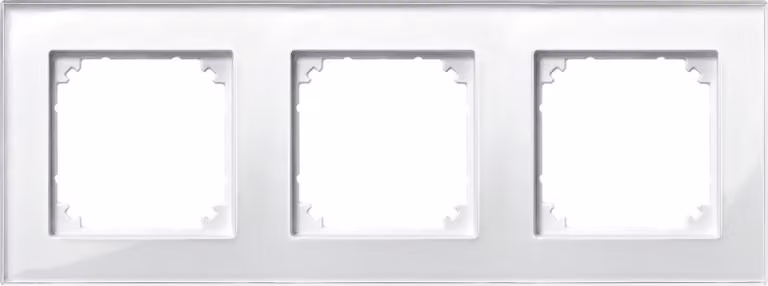 Merten 489319. Produktfarbe: Weiß, Markenkompatibilität: Universal, Material: Glas (489319)